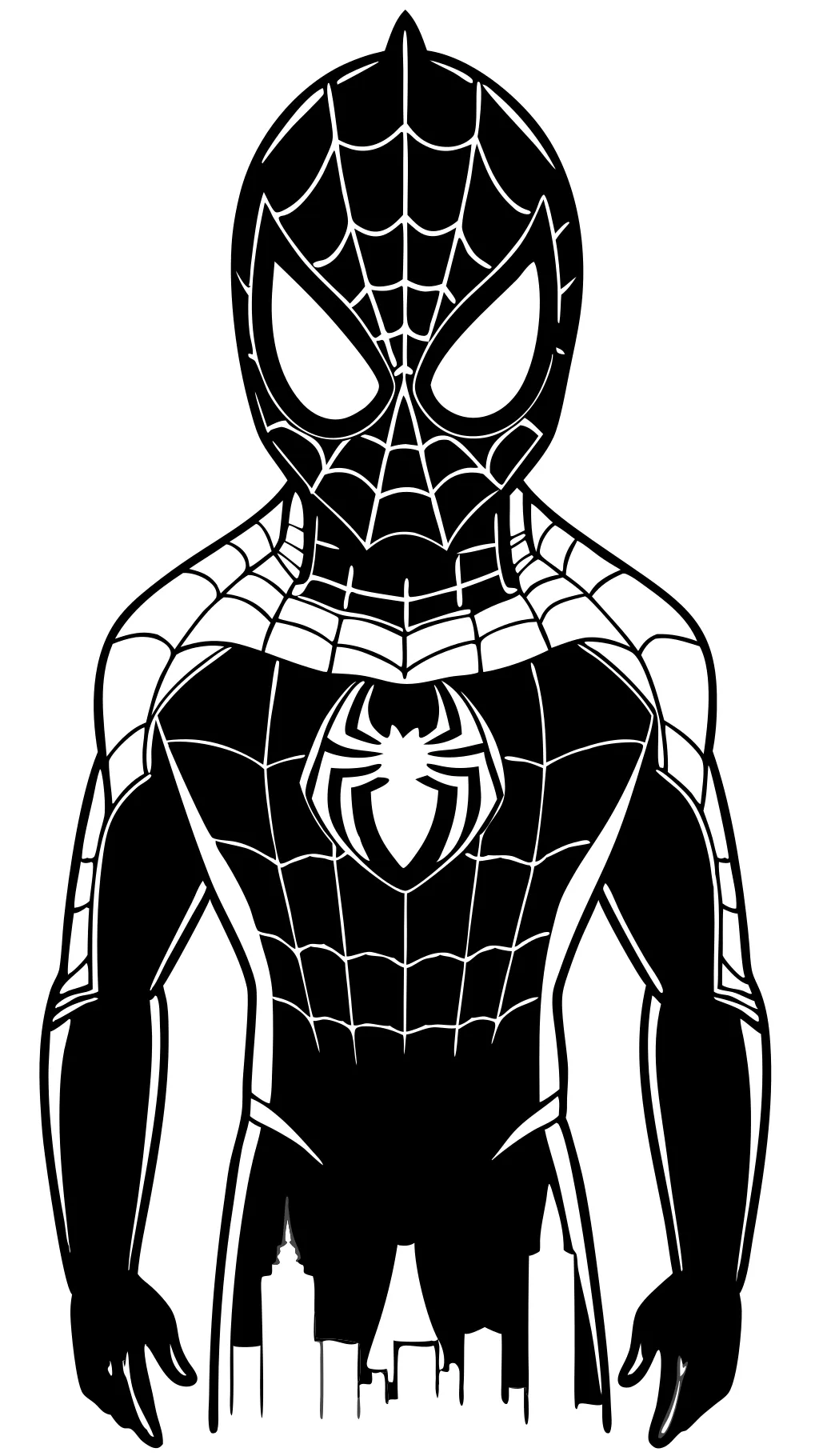 spider verse coloring pages